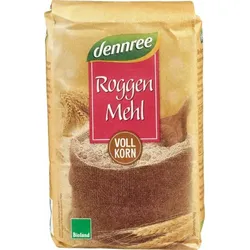 dennree Roggenvollkornmehl bio 1kg