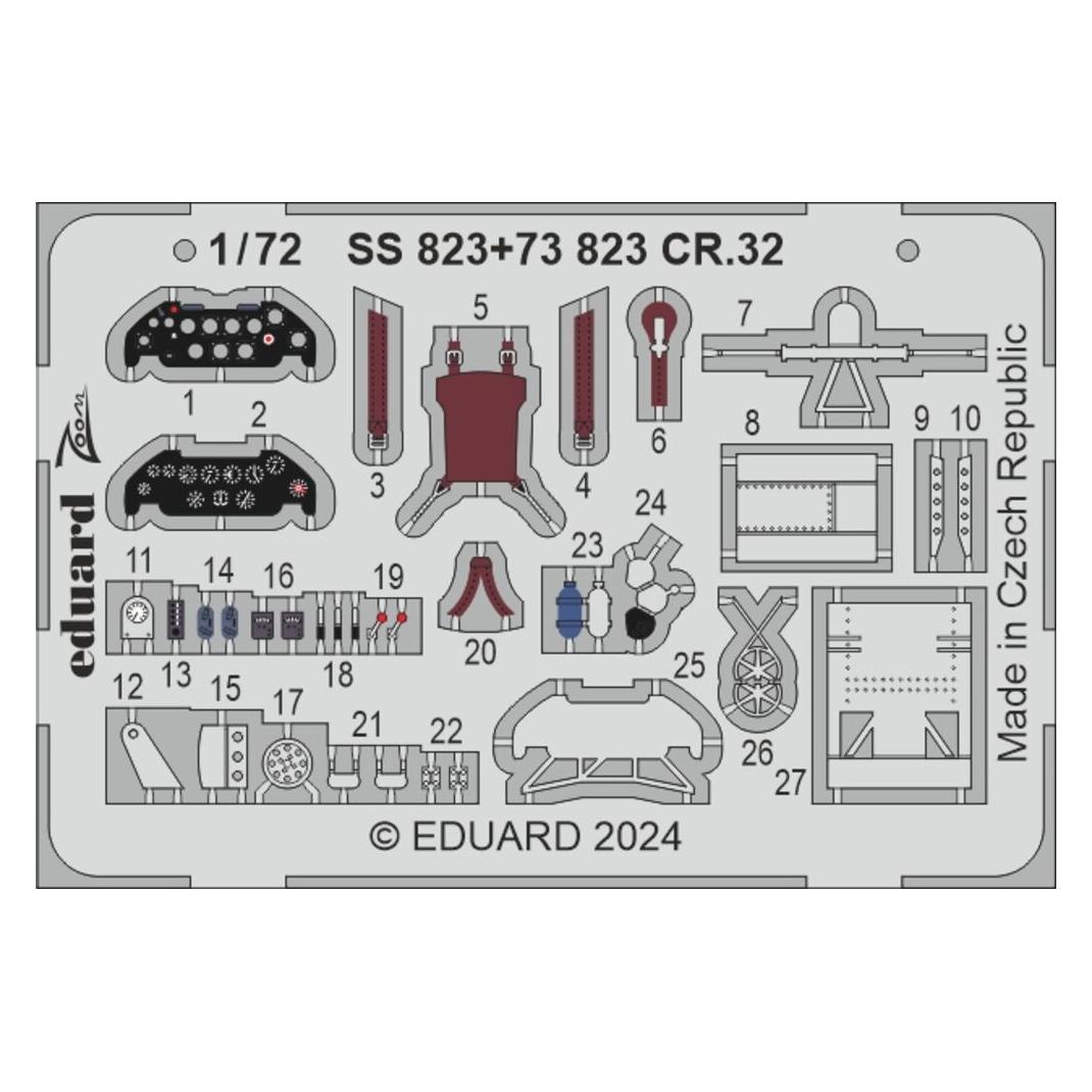 Eduard CR.32 ITALERI (SS823)