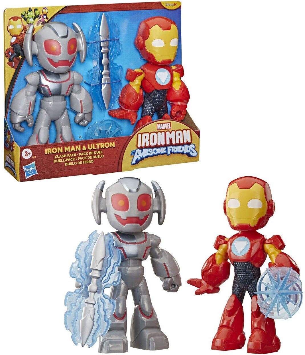 Hasbro Marvel: Iron Man & His Awesome Friends - Iron Man & Ultron Clash