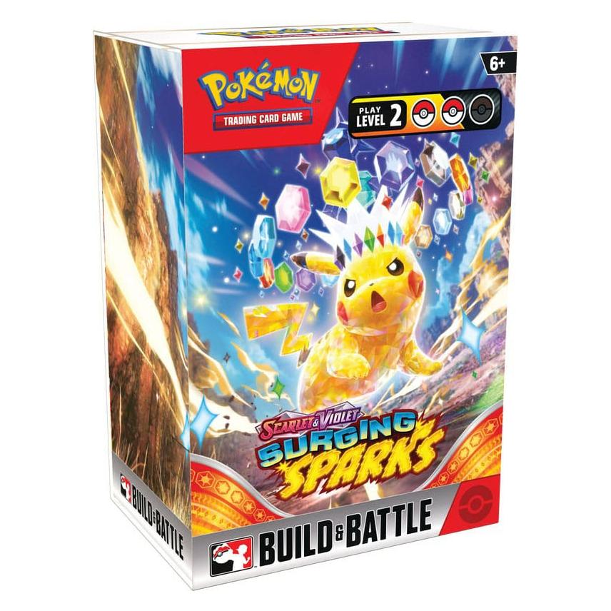 Pokémon Surging Sparks (Englisch, Build & Battle Box) (820650859571)