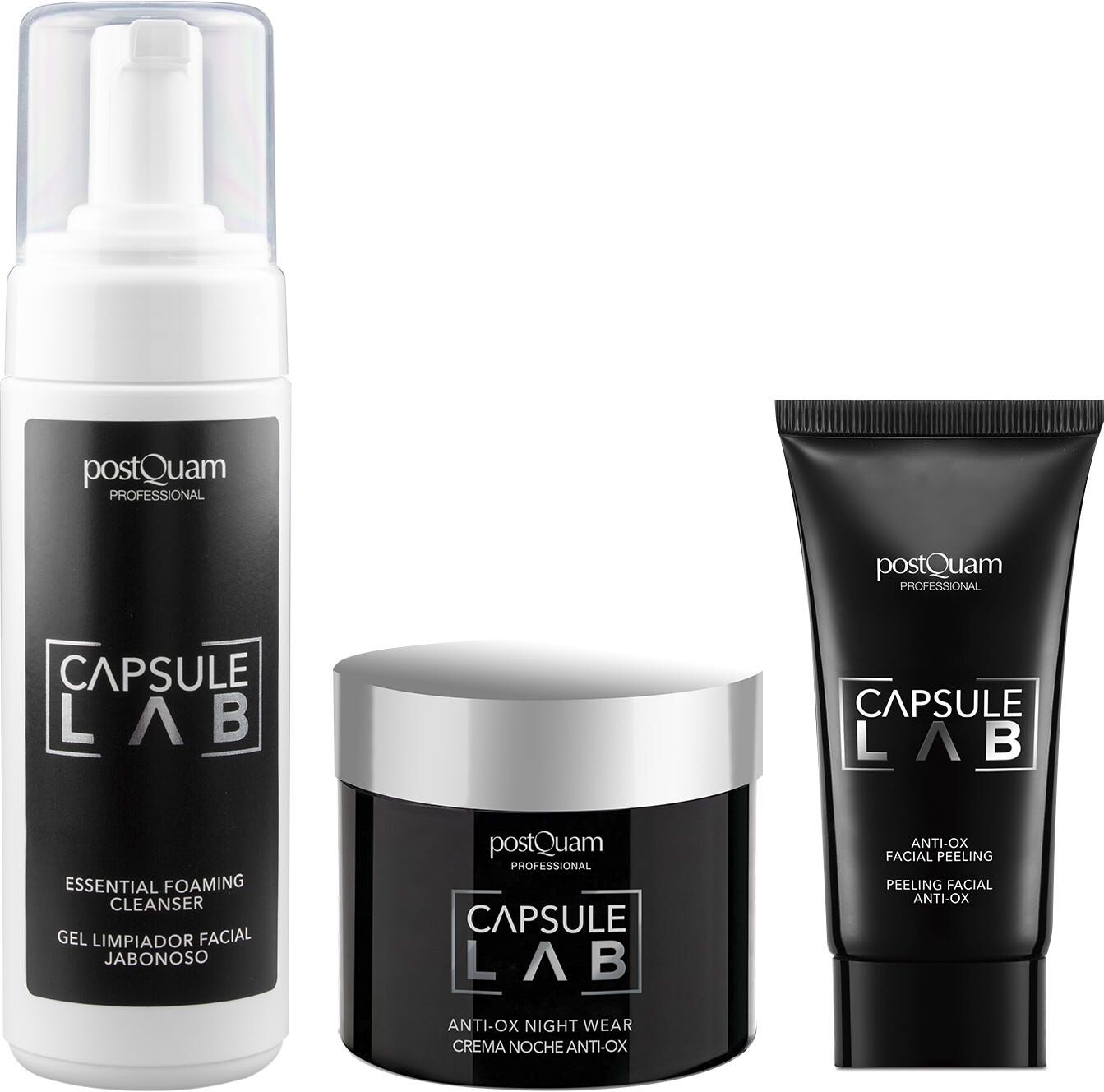Postquam Pack Capsule Lab Rutina Noche
