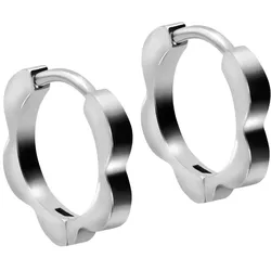 Titan Ohrclicker Creolen BLUMENFORM