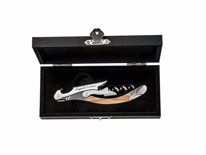 Laguiole Style de Vie Style de Vie Korkenzieher Olivenholz – Weinzubehör