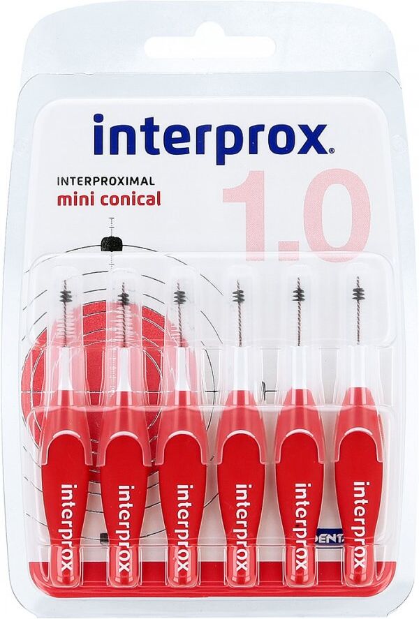 Interprox reg miniconical rot Interdentalb.blis. 6stk