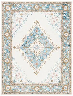 SAFAVIEH Handmade Micro-Loop Deva Modern Wool Rug