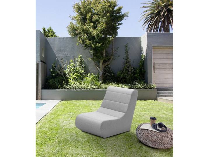 DOMO collection Sofaelement Soleil, pflegeleichter und wetterfester Bezug, Outdoor, besonderes Design und Formgebung, individuell erweiterbar