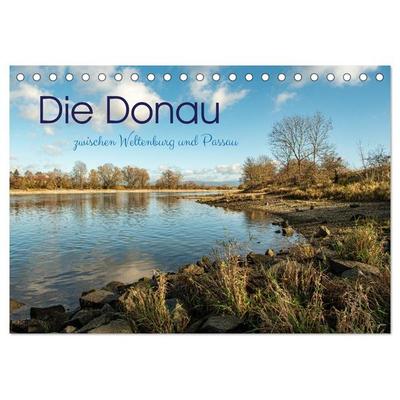 Die Donau zwischen Weltenburg und Passau (Tischkalender 2026 DIN A5 quer), CALVENDO Monatskalender