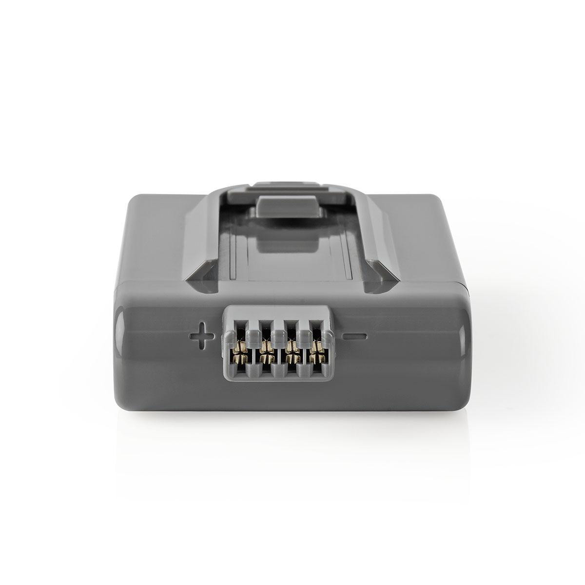 Nedis V2AHDY21V602 Handstofzuiger, Grijs, Lithium-ion (Li-ion), 2000 mAh