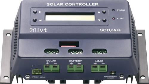 IVT SCDplus 40A Laderegler PWM 12 V, 24V 40A