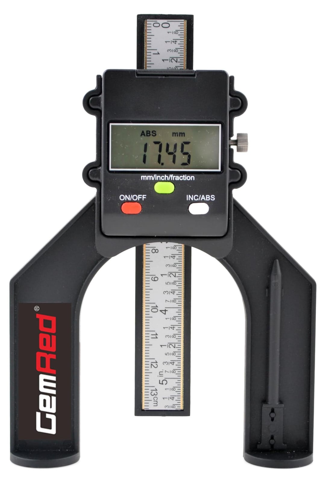 Selius Digitale dieptemeter en hoogtemeter met precisie van 0-80 mm