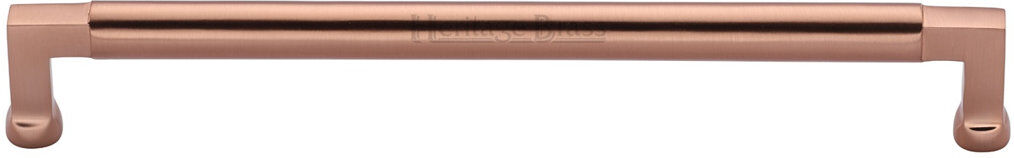 Heritage Brass Heritage Cabinet Pull Bauhaus Design Satin Rose Gold 32cm H x 1.6cm W x 4cm D