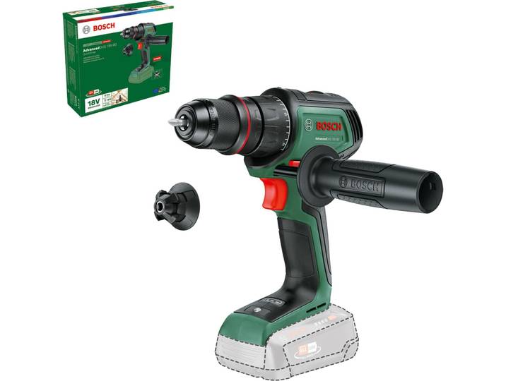 Perceuse-visseuse - AdvancedDrill - 18 V - 80 Hz - Sans fil - Mandrin amovible - Couple de 78 Nm