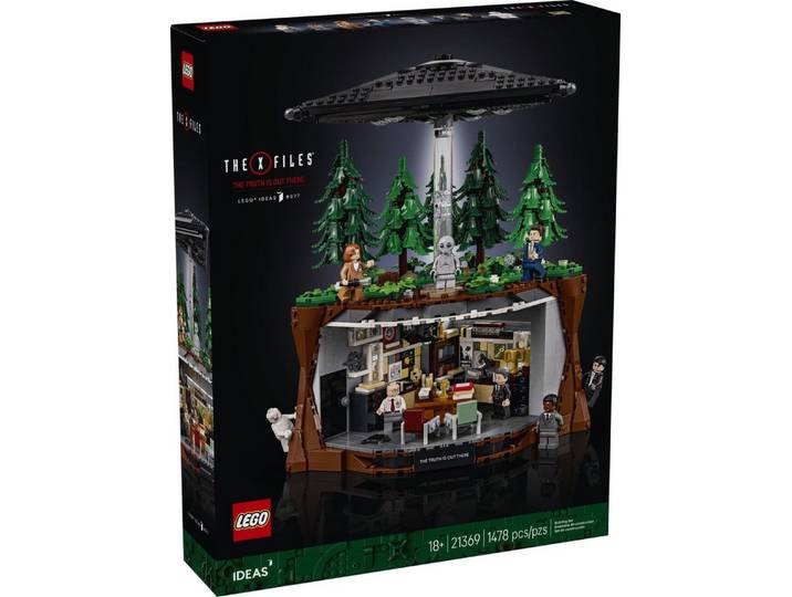 LEGO® LEGO Ideas 21369 The X-Files Konstruktionsspielsteine, (Set, 1478 St., 1478 Teile)