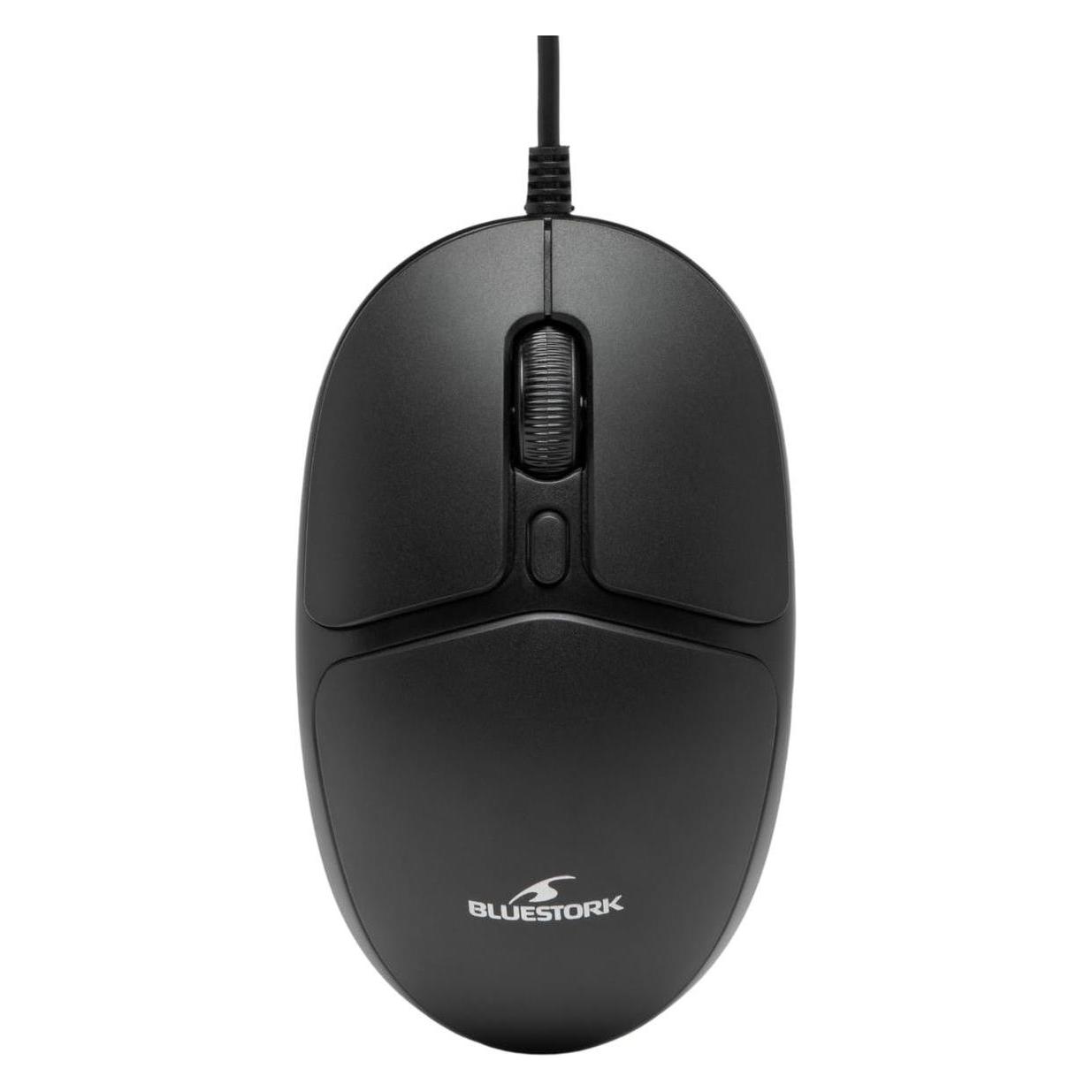 Bluestork Optische Maus OFFICE 10 (Kabelgebunden) (PERBLUM-WL-OFF20)