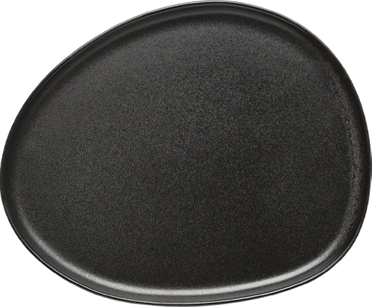 Aida Raw Organic Frokosttallerken - Titanium Black