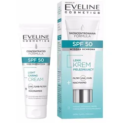 Leichte Pflegecreme mit LSF50