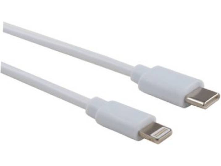 Listo - Câble Lightning Usb-C Vers Lightning 90cm Non Mfi Blanc
