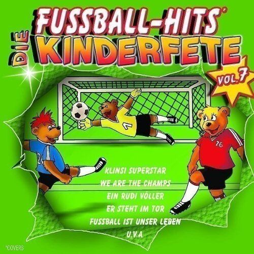 Kinderlieder - Die Kinderfete Vol.7 Fußball Hits - Preis vom 18.10.2026 19:22:15 h