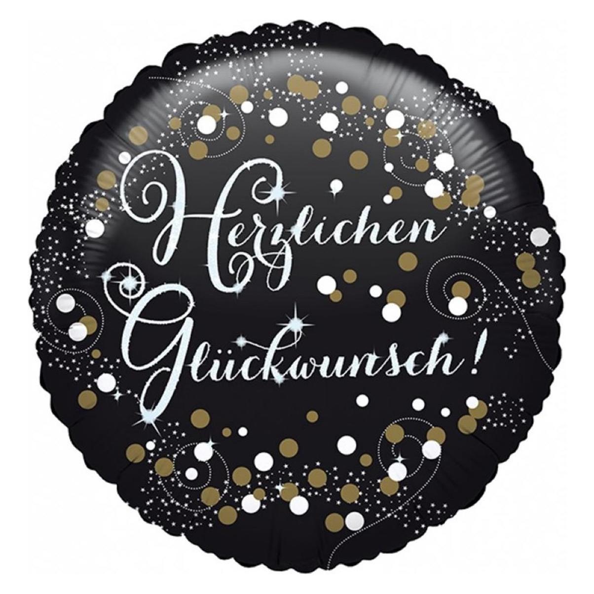 Amscan FB Herzlichen Glückwunsch (5x) (3771401)