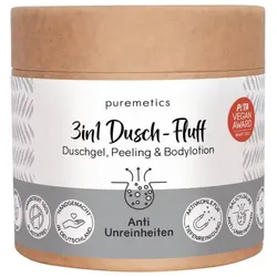 puremetics Dusch-Fluff 3in1 Anti Unreinheiten