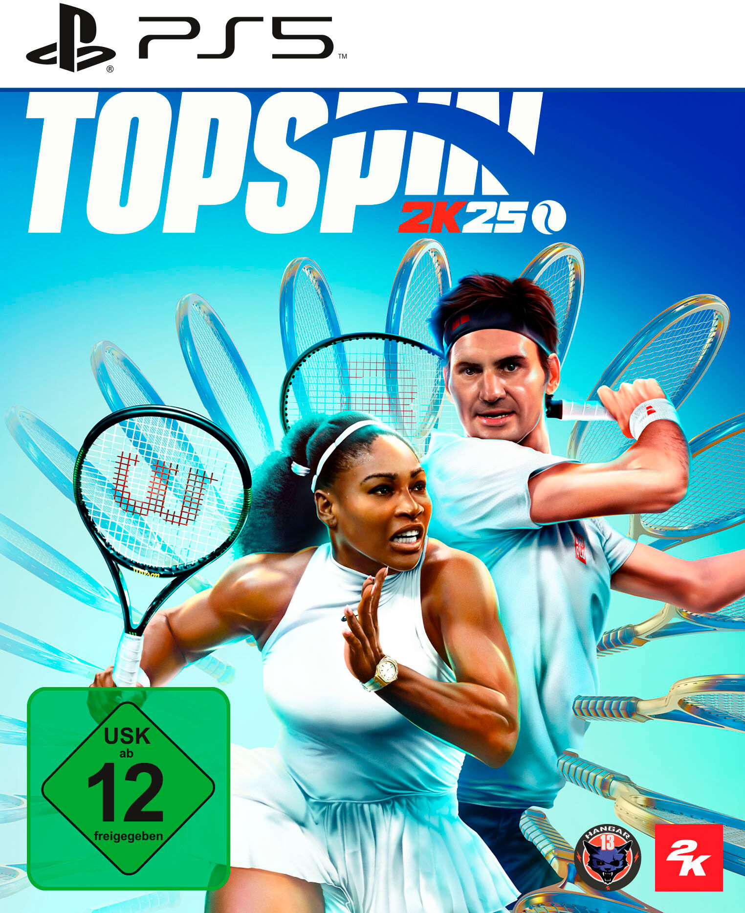 2K Spielesoftware "TopSpin 2K25", transparent (weiß, neutral), PlayStation 5, Spielesoftware, Spielesoftware