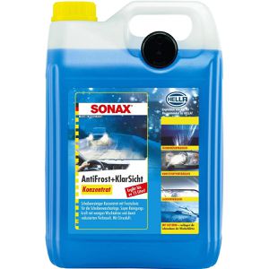Sonax Scheibenfrostschutz AntiFrost & KlarSicht, bis -30°C, Kanister, Konzentrat, 5 Liter
