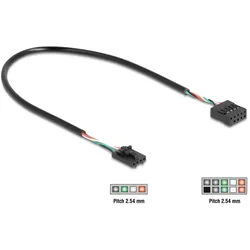 DELOCK Kabel USB 2.0 Pfostenbuchse 2,54 mm 4 Pin zu USB 2.0