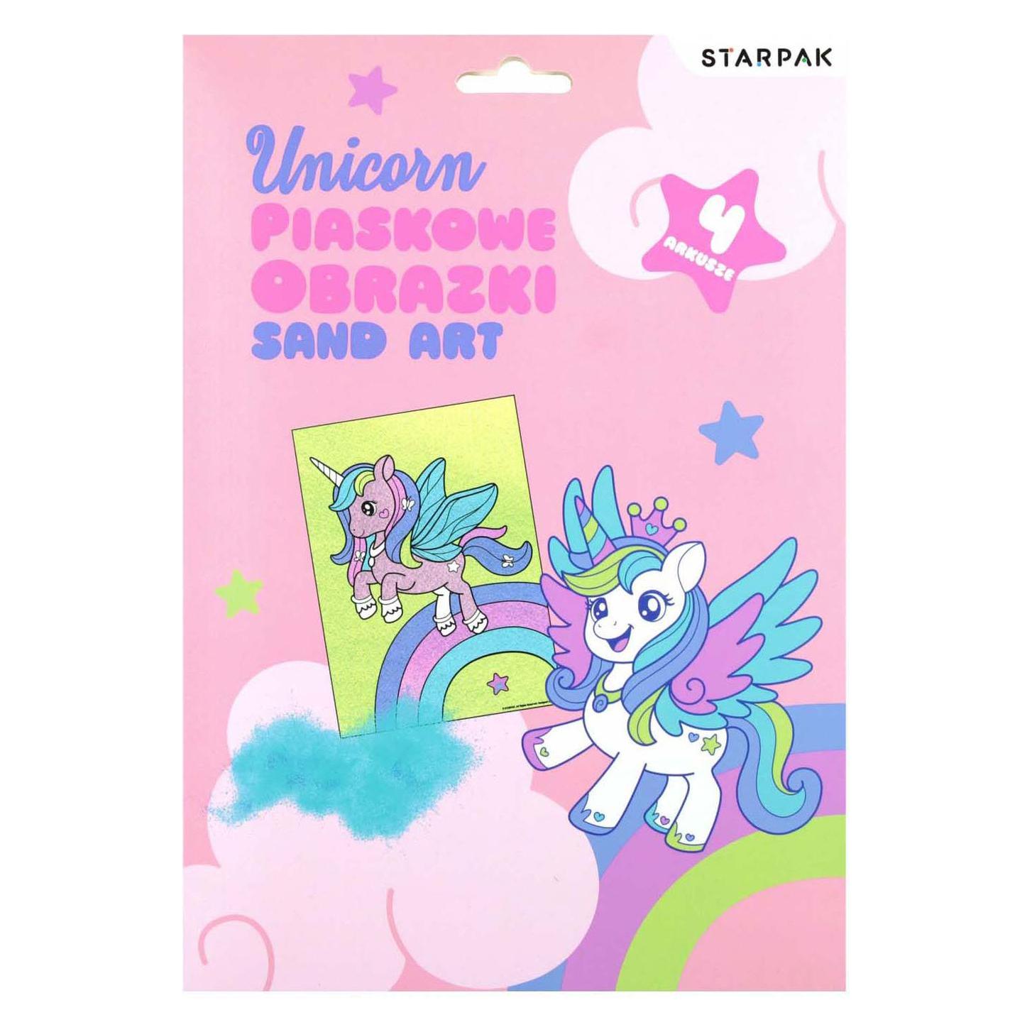 Starpak Sand Painter Set Malvorlagen, 4-tlg. (58153334)