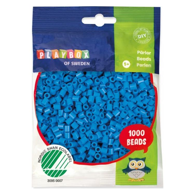 Playbox Bügelperlen - blau 1000Stück (2456543)