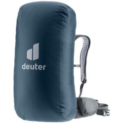 Rucksack-Regenschutz DEUTER "Raincover II 30-50 L", blau (ara), Regenschutz, Kunststoff, mit PU-Beschichtung, wasserdicht, reflektierende Elemente