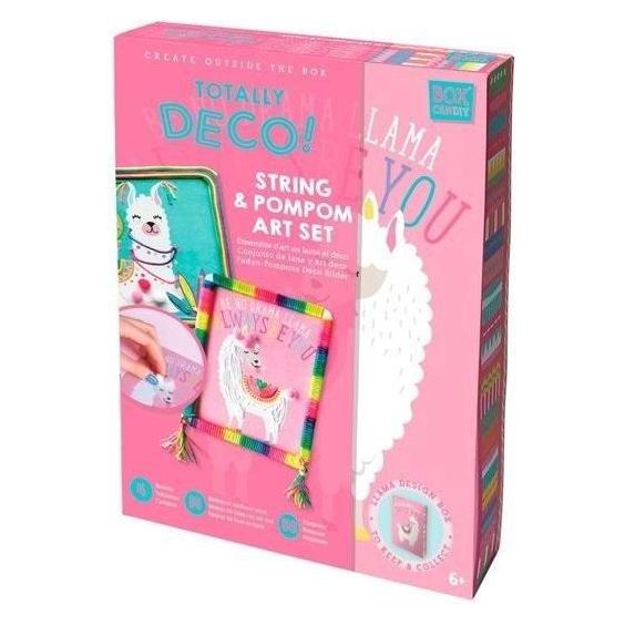 Box Candiy Lama- und Pompons Kunstset (42715518)