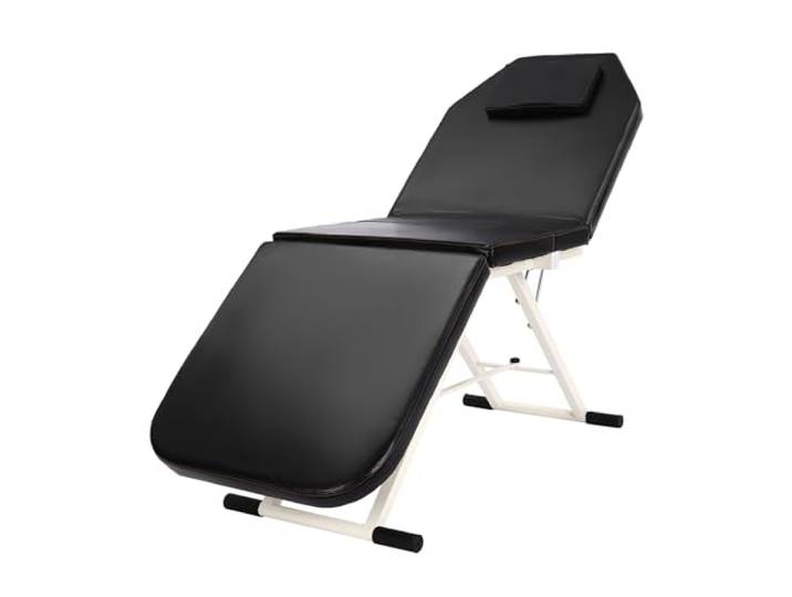 Kosmetikbett Massagetisch, Tragbare SPA Salon Bett, mit 3 Zonen Klappbar Mobile Massagebett, Kosmetikstuhl Massageliege, MassageStühl, Kosmetikliege, 250KG Tragfähig, für Spa Salon Tattoo Schönheit