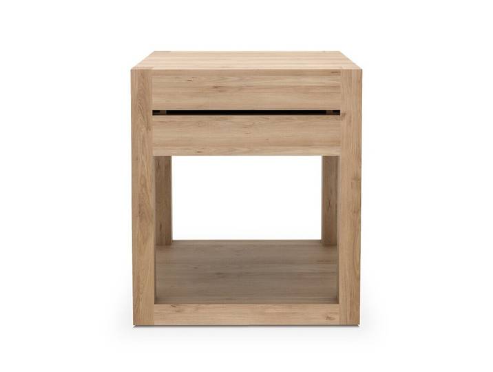 ETHNICRAFT table de chevet AZUR (Chêne - Bois)