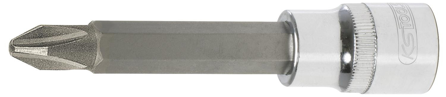 KS Tools 1/2" Chromeplus bitsocket lang PH4 (918.1756)