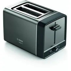 Bosch TAT5P425DE Kompakt Toaster DesignLine grau