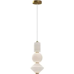 Elstead Lighting Bijou LED Pendelleuchte Aged Gold Alora Mood
