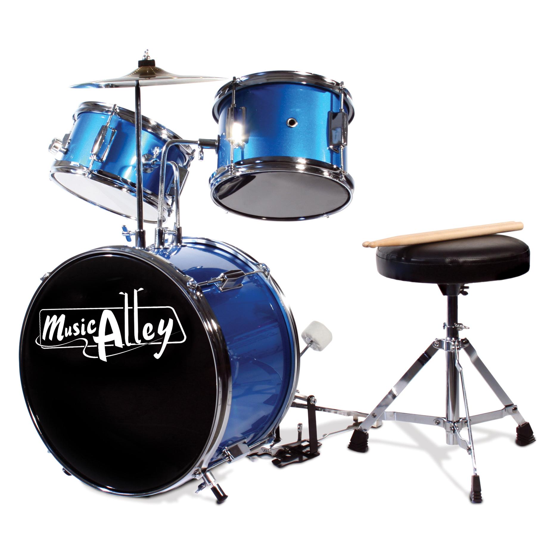 PDT Music Alley 3 Piece Jr Drum Kit (Acoustic-Drum) (DBJK02)