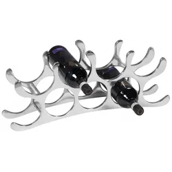WOHNLING Weinregal WL1.677 silber
