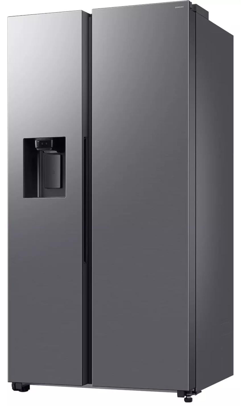 Samsung RS70F64KDT Side-by-Side Amerikaanse koelkast, Zilver, Vrijstaand, No Frost, met App-bediening en Wifi