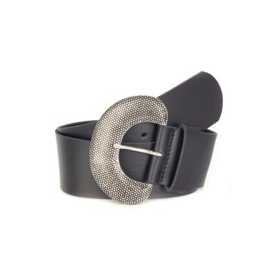 Ledergürtel BA98-COLOGNE "BA98-Cologne Gürtel", Damen, Gr. 80, schwarz, Obermaterial: 100% Lammleder LEL., uni, Gürtel Ledergürtel, mit ausgefallener Schließe