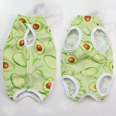 Uplift Essentials Post Surgery Medical Recovery Suit For Cats green m