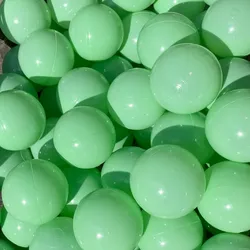 Bälle für Bällebad (7 cm) - 100 Stk., Minze
