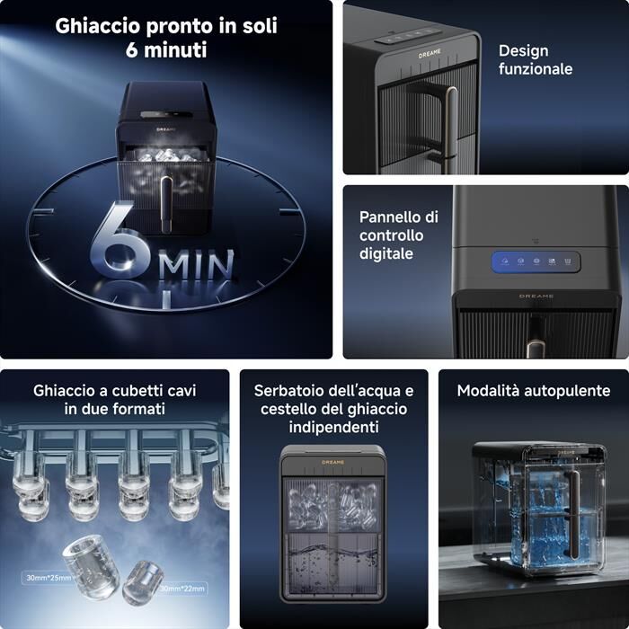 DREAME Fabbricatore Di Ghiaccio Bullet Vim