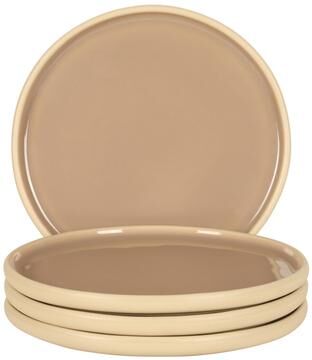 Gibson Elite - Made in Portugal - Port Gaia 10.2 Inch Dinner Plates Set of 4