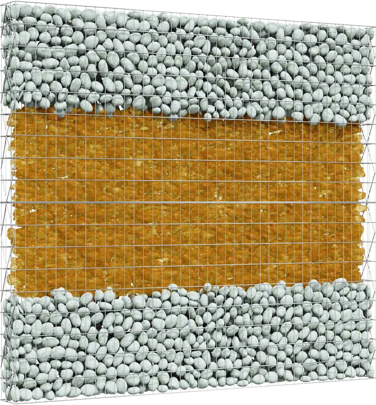 vidaXL Pierres de Jardin Marron 12 cm Verre