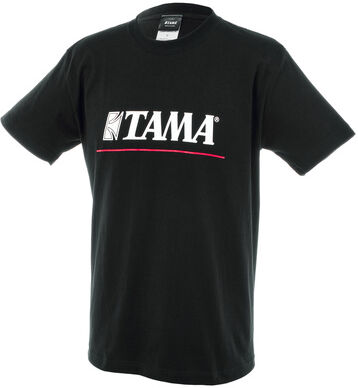 Tama T-Shirt Logo Black M Schwarz