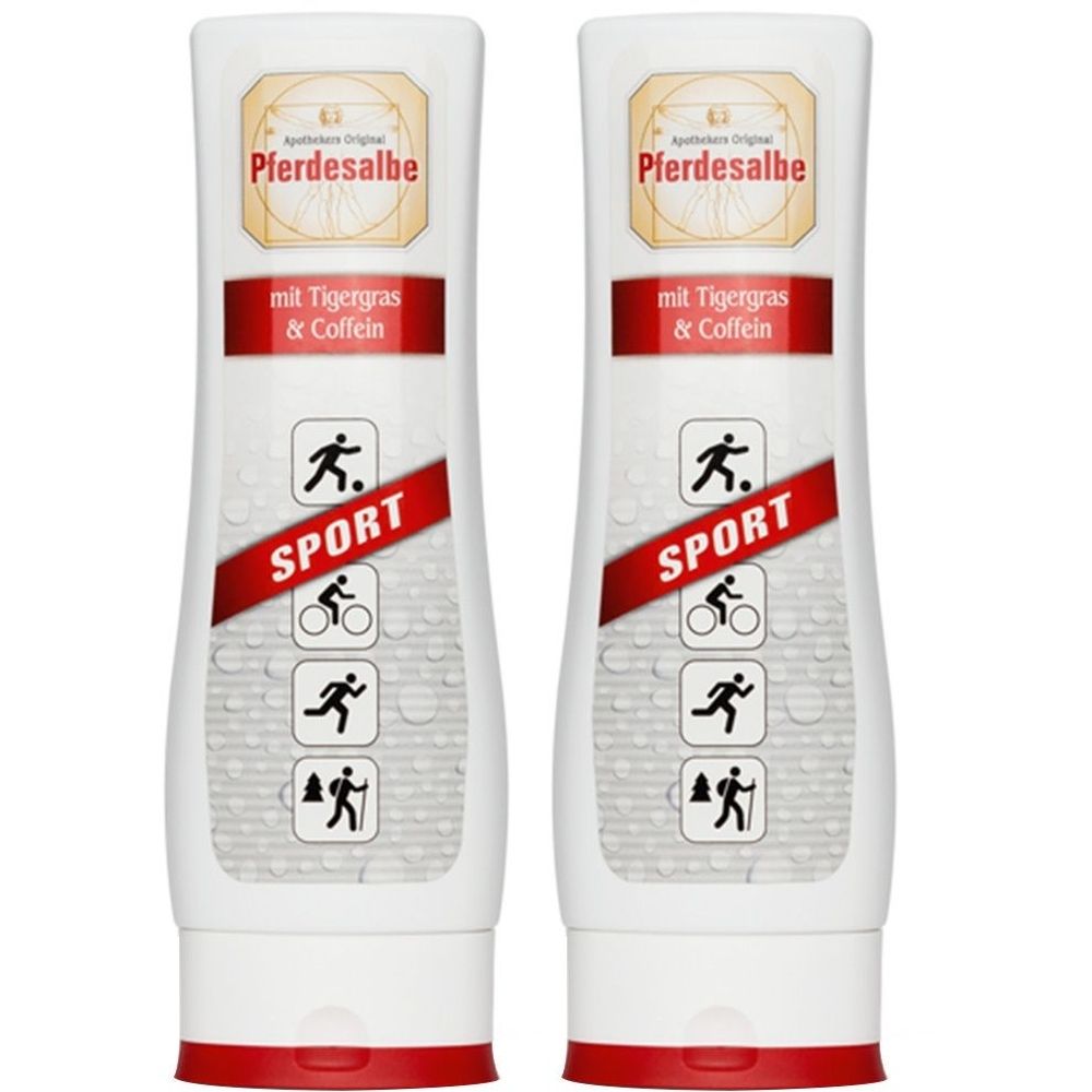 Pferdesalbe Apothekers Original Sport m.Coffein 2x 2x250 ml Gel