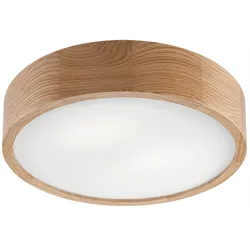Deckenleuchte Eveline Echtholz max. 15 Watt Deckenlampe