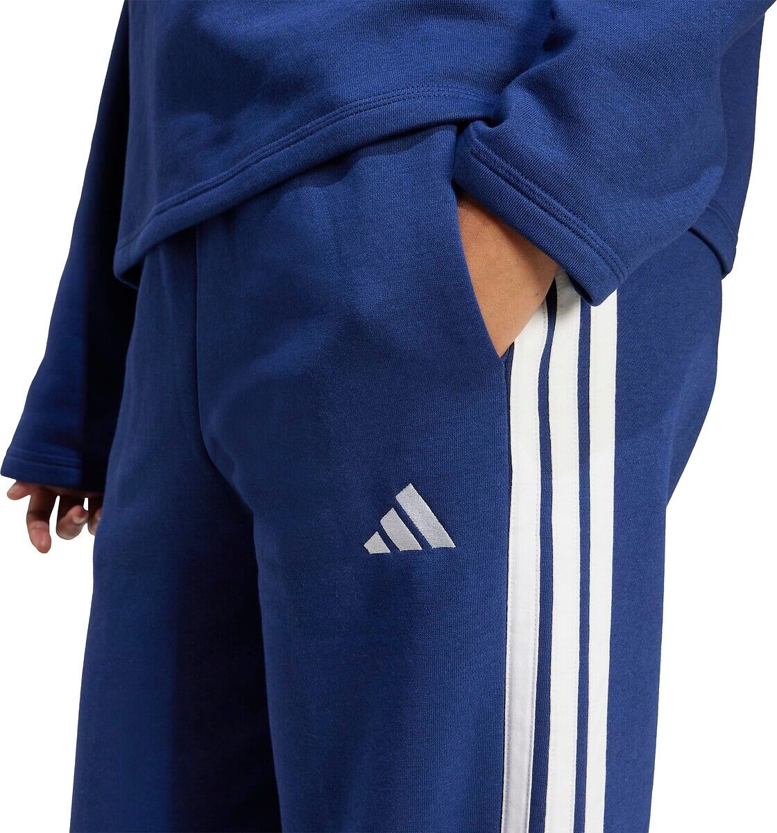 ADIDAS SPORTSWEAR Pantalon large en molleton ESSENTIALS 3 STRIPES