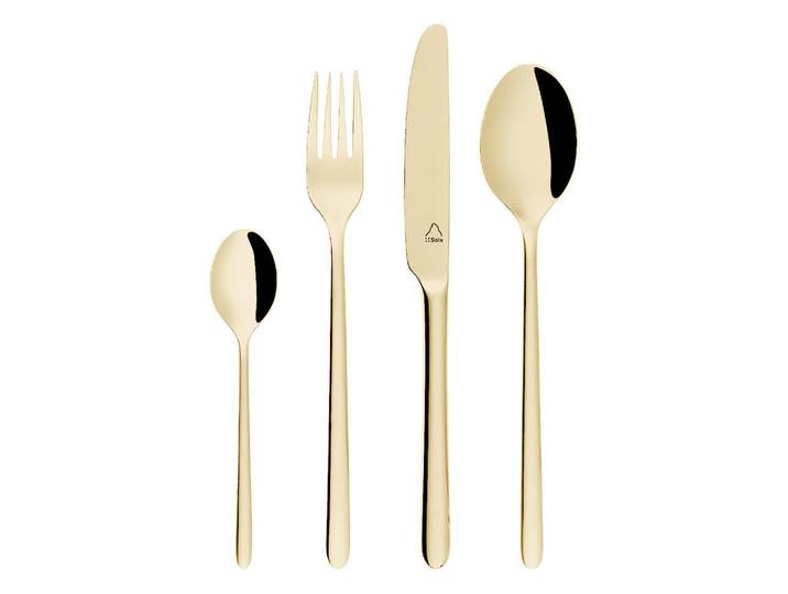 Sola Besteck-Set, Metall, 24-teilig, rostfrei, Vollheftmesser, Besteck, Besteck-Sets